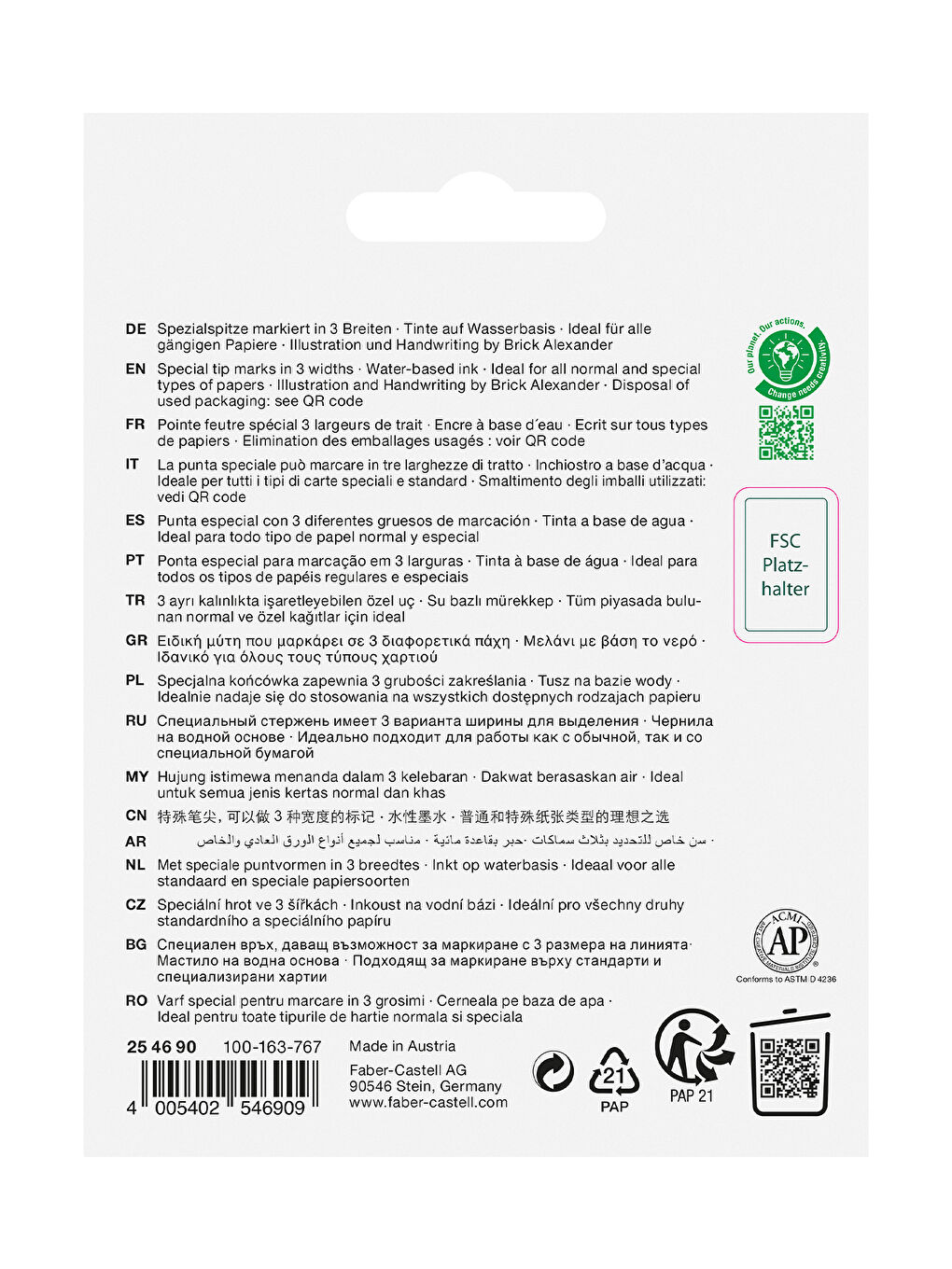 Fosforlu Kalem Seti 4’lü, Şeffaf Gövde, 7 Farklı Renk, Yeniden Doldurulabilir-2