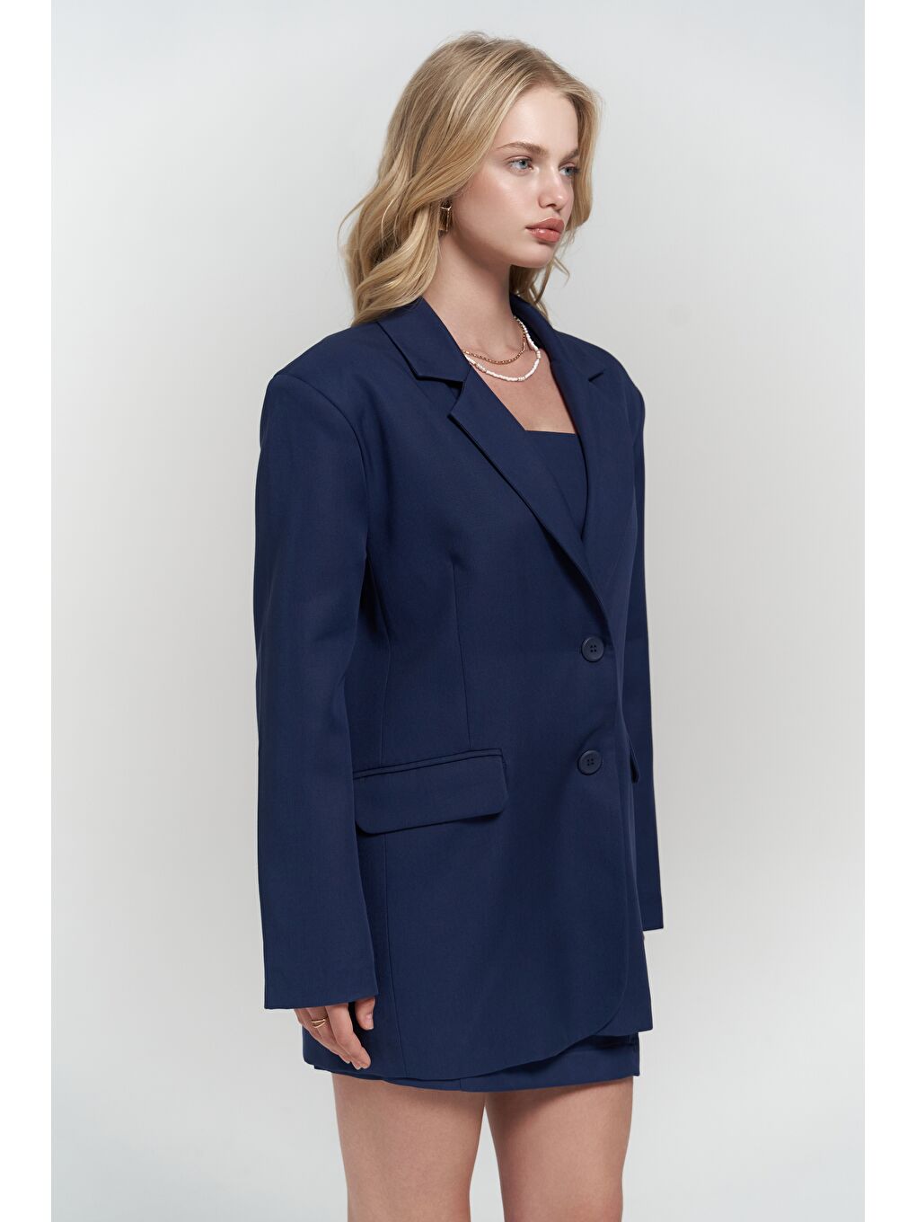 Clara Lacivert Blazer-4