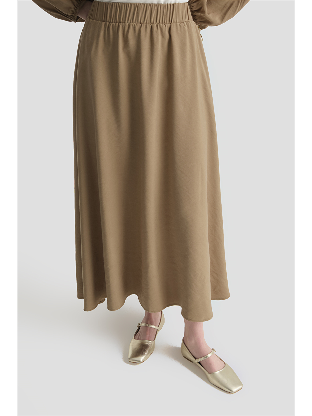 Bej Basic Ceketli Takım Vizon-3