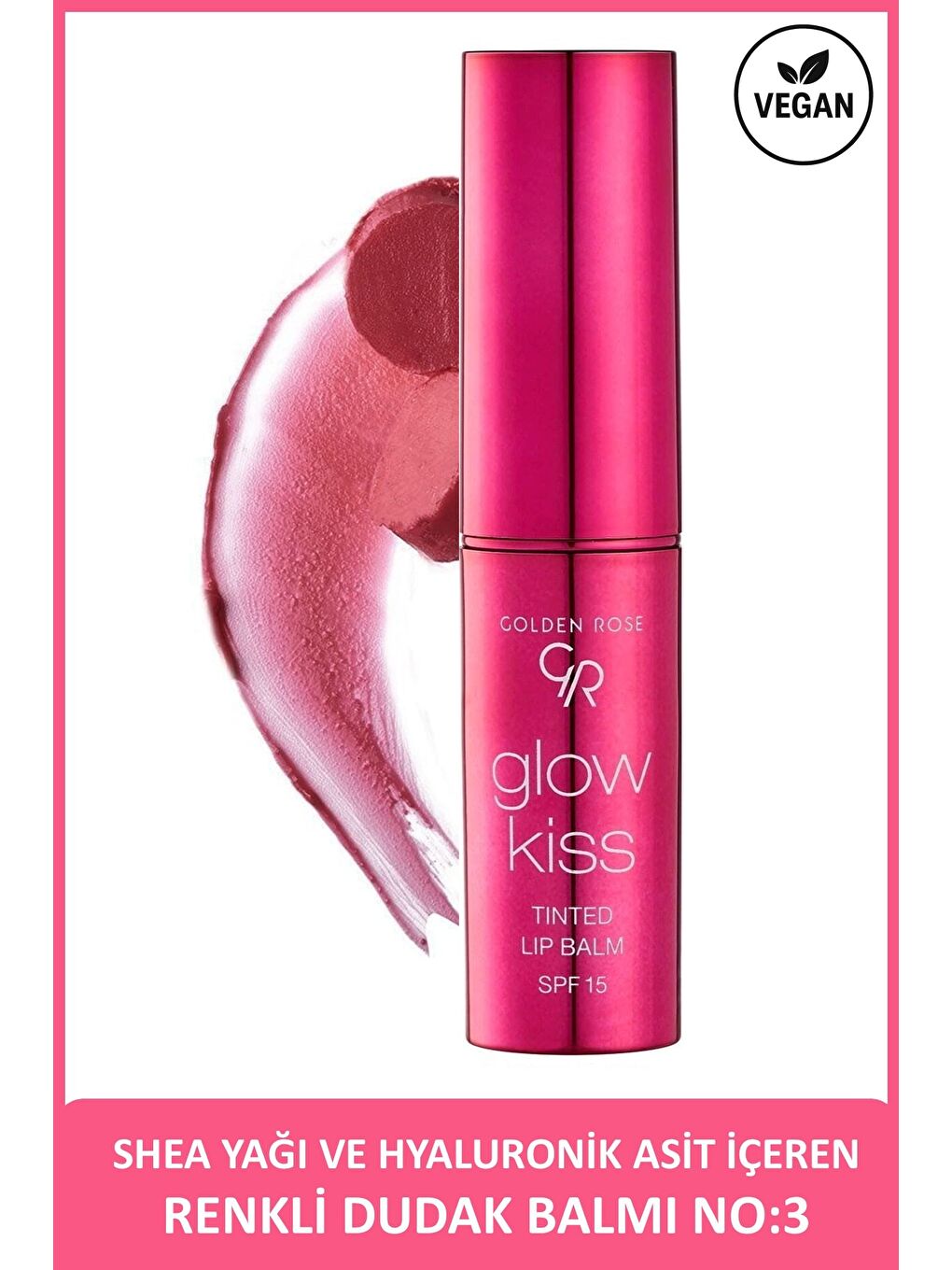 Glow Kiss No:05 - No: 01 - No: 03 Renkli Dudak Nemlendirici Seti-3