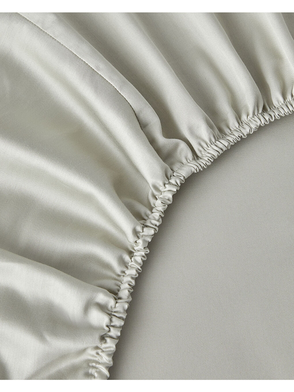 Deluxe Çizgili Pamuk Saten Çift Kişilik Nevresim Takımı 200x220 cm Açık Yeşil-6