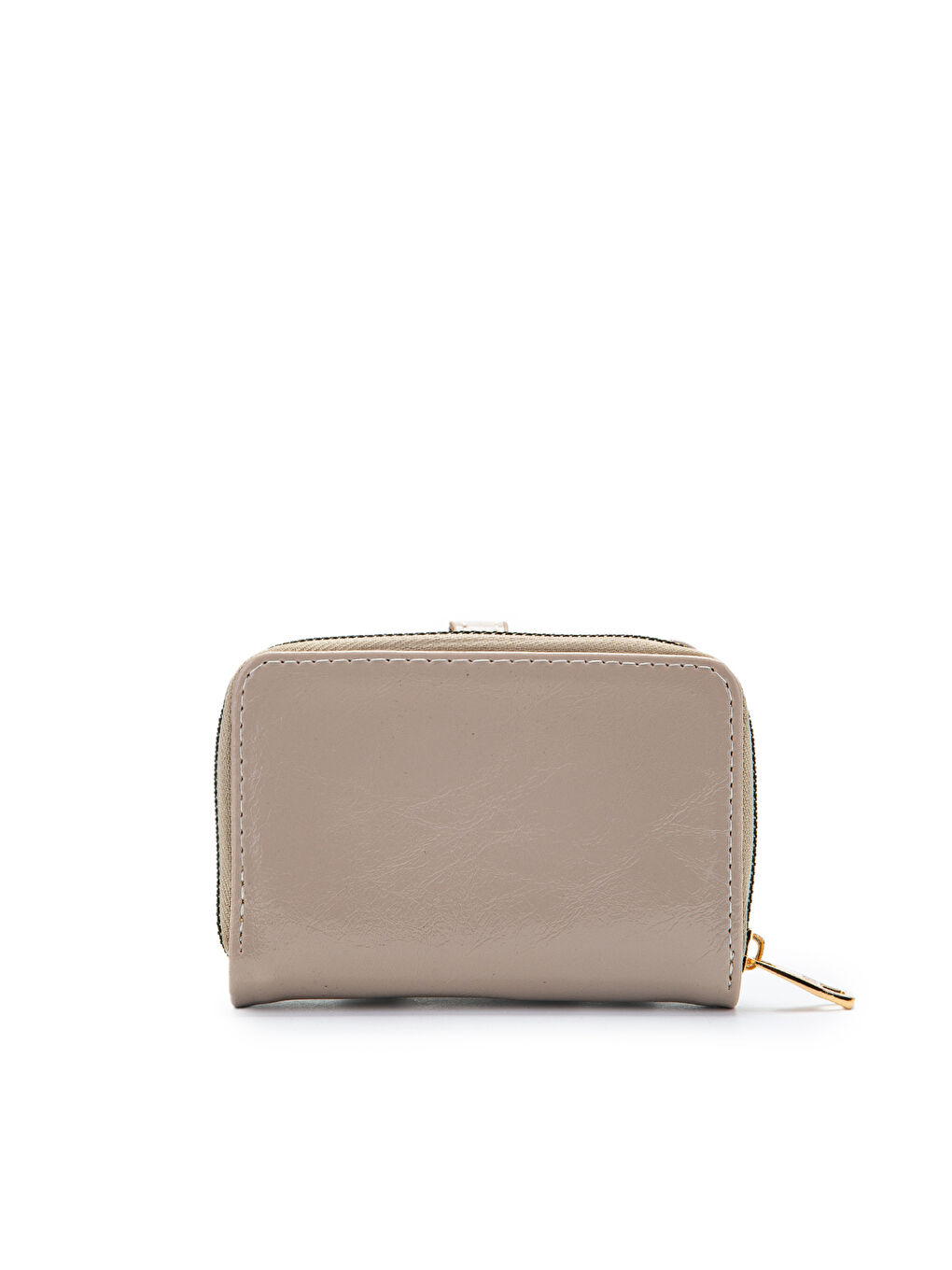 Bej Rugan Suni Deri Kadın Cüzdan Vizon MN107-2