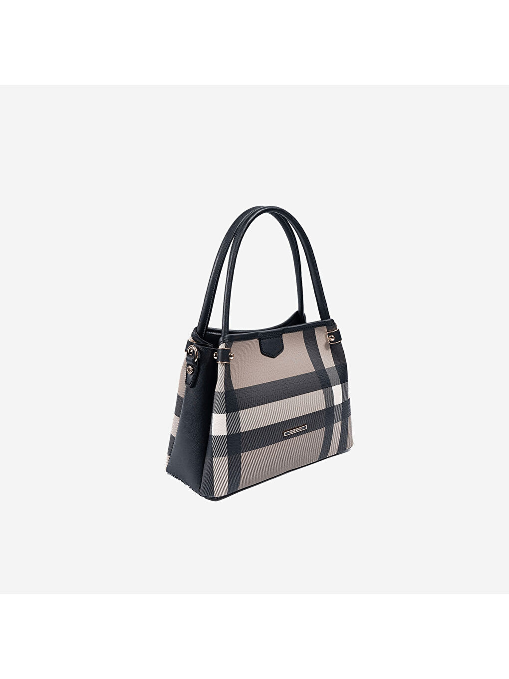 Kahverengi Kadın SP1254-MK80 SILVER POLO Omuz Çantası Kahve-Siyah-1