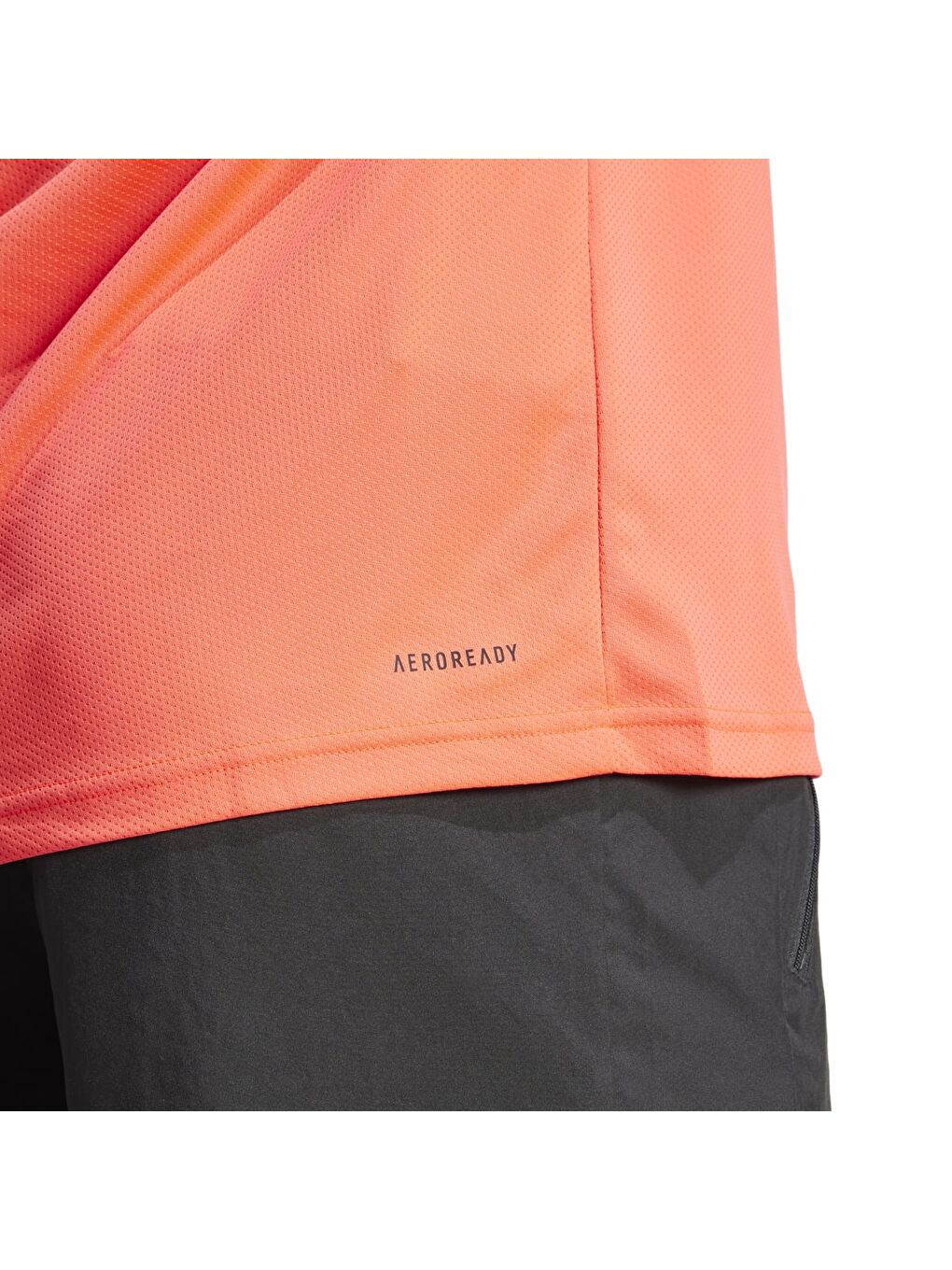 Training Essentials Base Erkek Kırmızı Yuvarlak Yaka Tişört-4