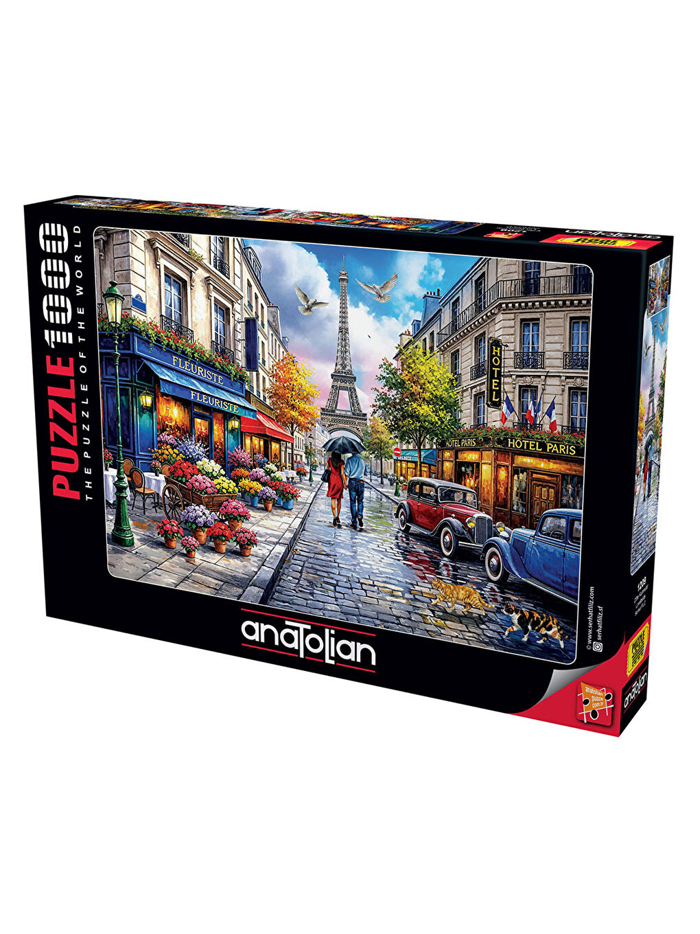 Puzzle 1000 Parça Çifte Kumrular 1209