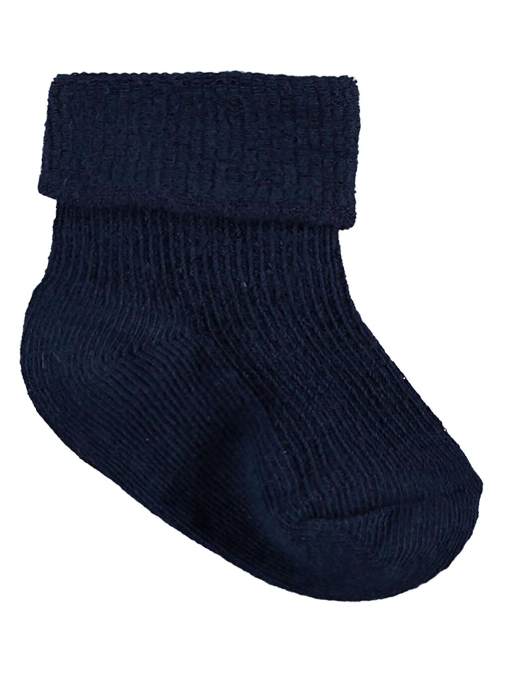 Beyaz Baby Basic Kıvrık 3'lü 6- Bebek Erkek Çorap Set - Standart 18 Ay-2