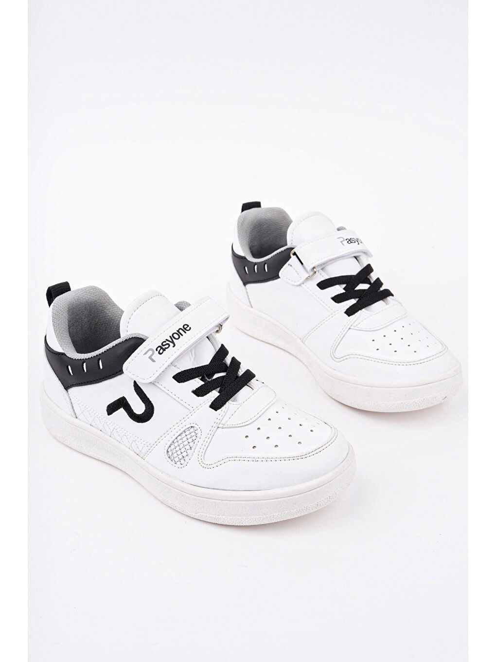 Beyaz Çocuk Günlük Spor Ayakkabı-1