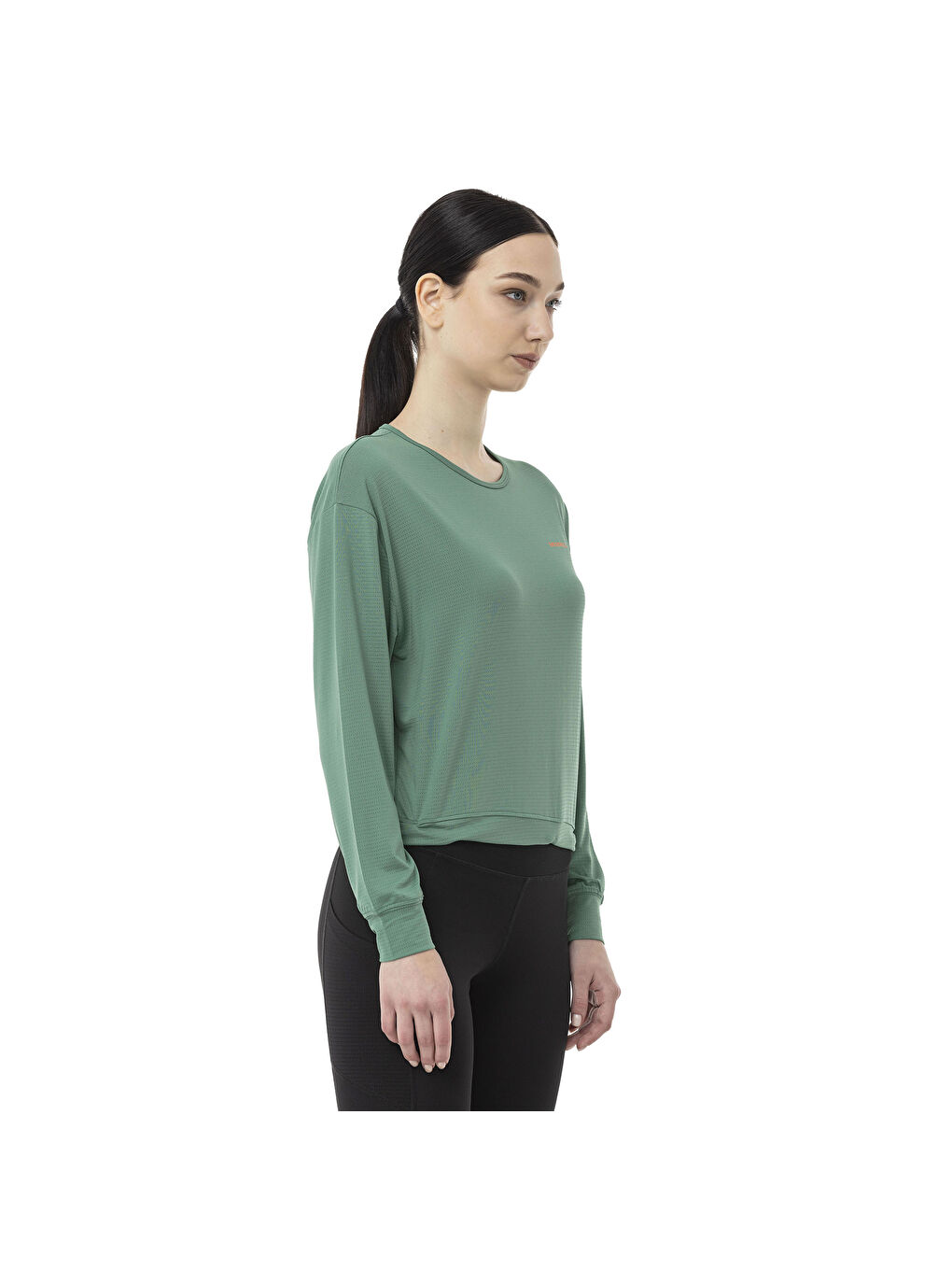 Tact Kadın Yeşil Tişört-2