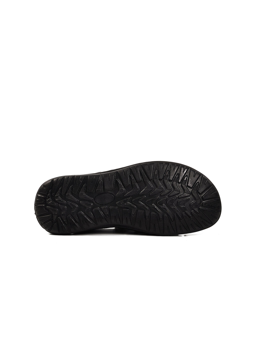 Siyah Cırtlı Erkek Sandalet 476424 M-4