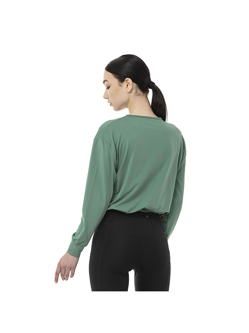 Tact Kadın Yeşil Tişört-4