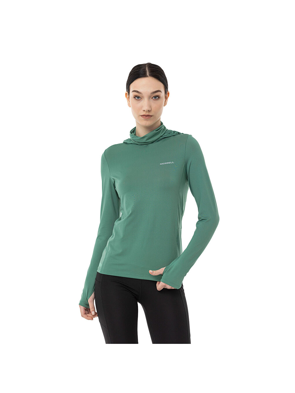 Total Kadın Yeşil Tişört-7