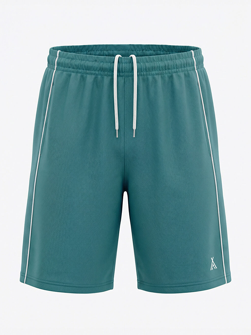 Turkuaz ORENDAHILL Erkek Spor Şort Hızlı Kuruyan Esnek Regular Fit Trim Biyeli Activewear-1