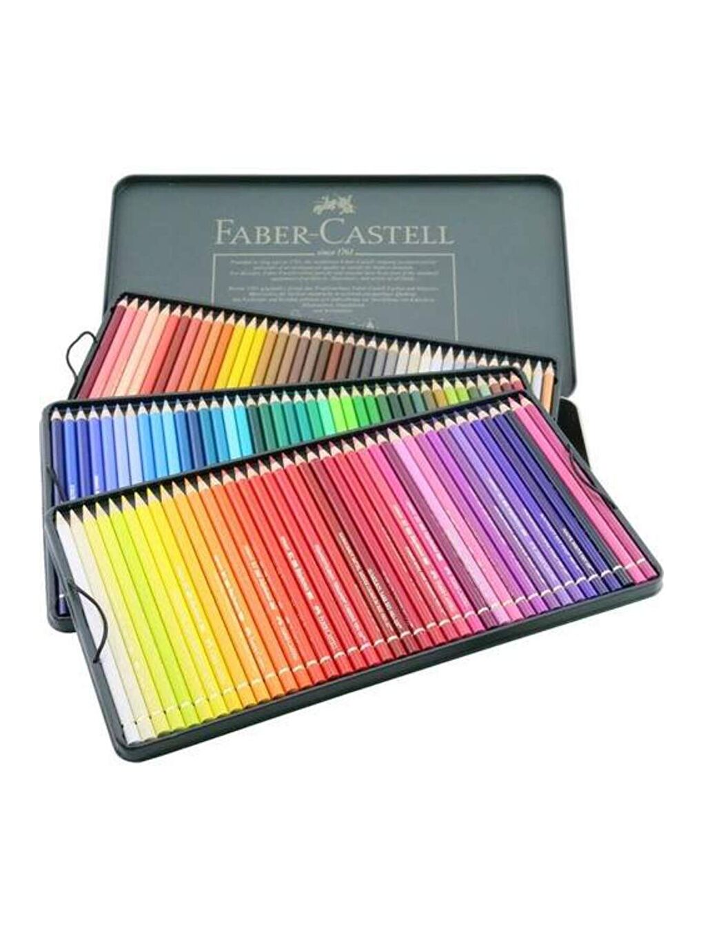 Polychromos Boya Kalemi 120’li, Yüksek Pigmentli, Kalıcı ve Canlı Renkler, Suya Dayanıklı-1