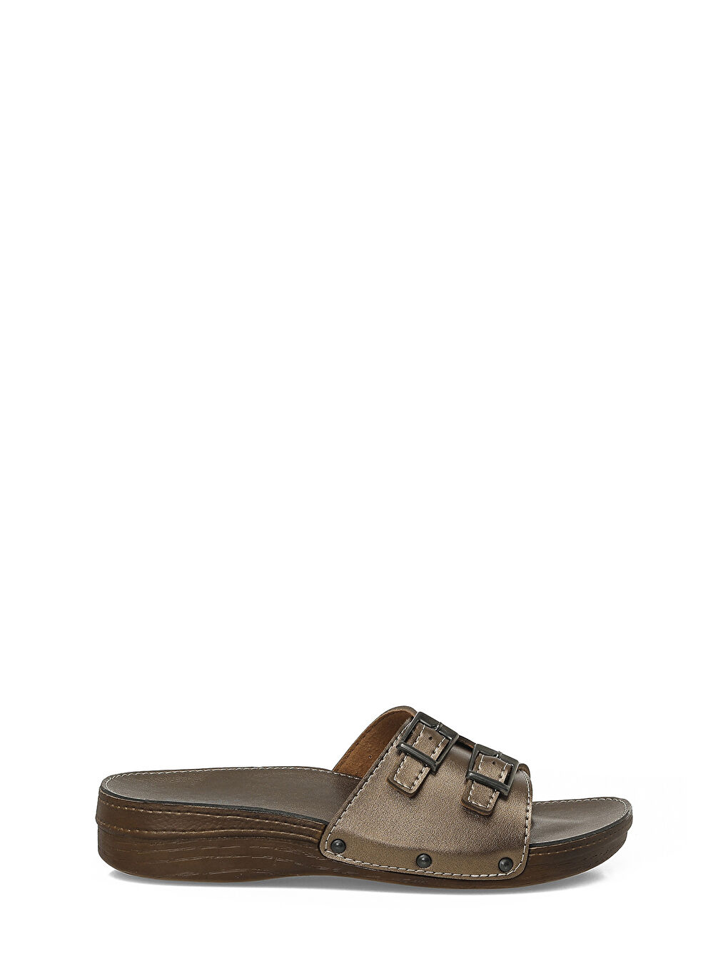 Sarı 409008.Z6FX Bronz Kadın Ev Terliği