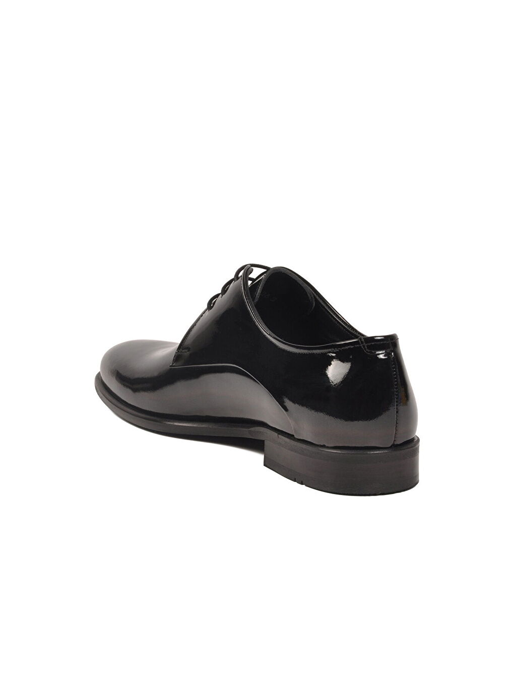 Siyah Rugan Hakiki Deri Erkek Klasik Ayakkabı 3265 M-3