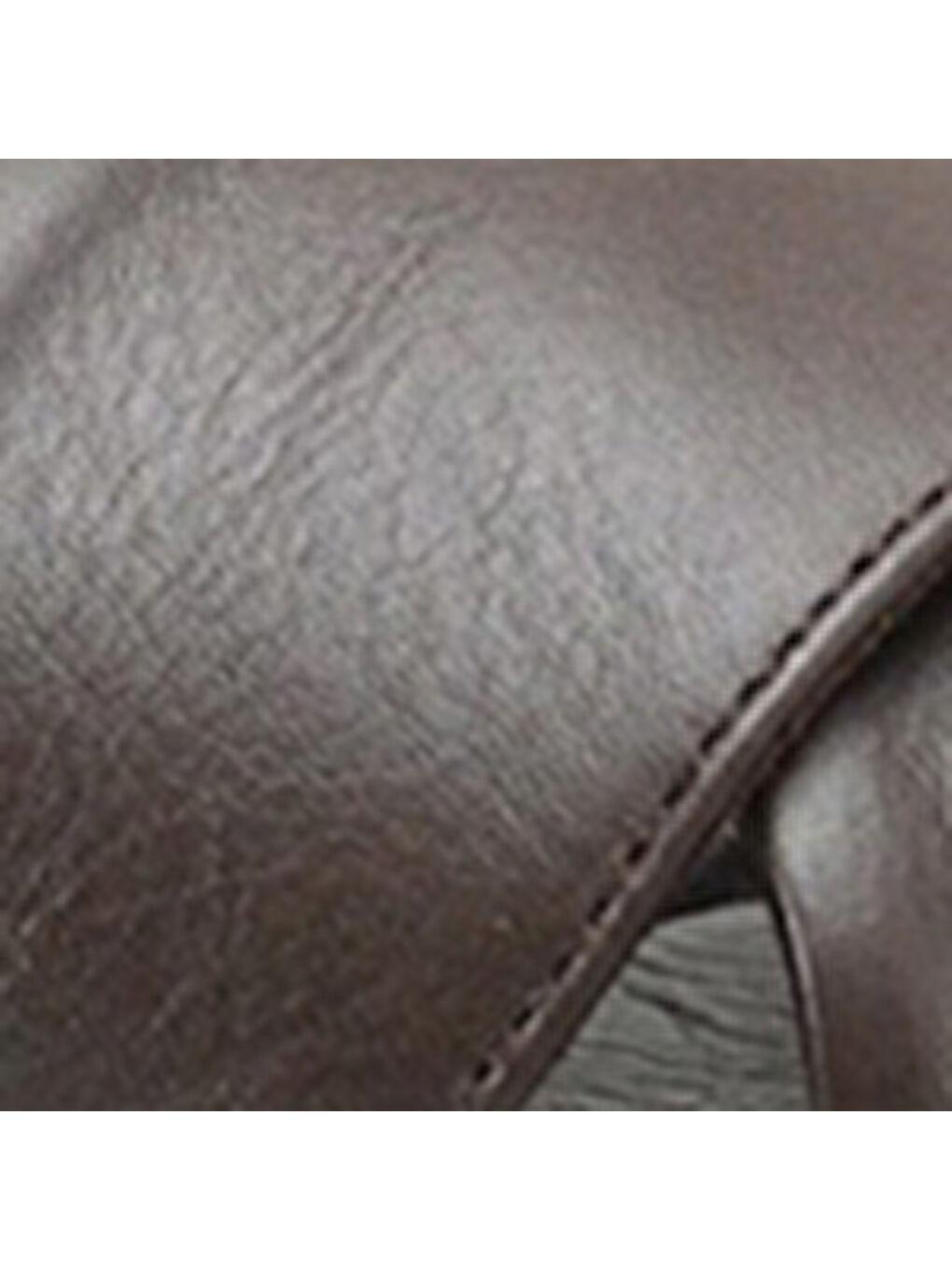 Kahverengi Bobbi Hakiki Deri Çapraz Bantlı Dolgu Topuk Kadın Sandalet-6