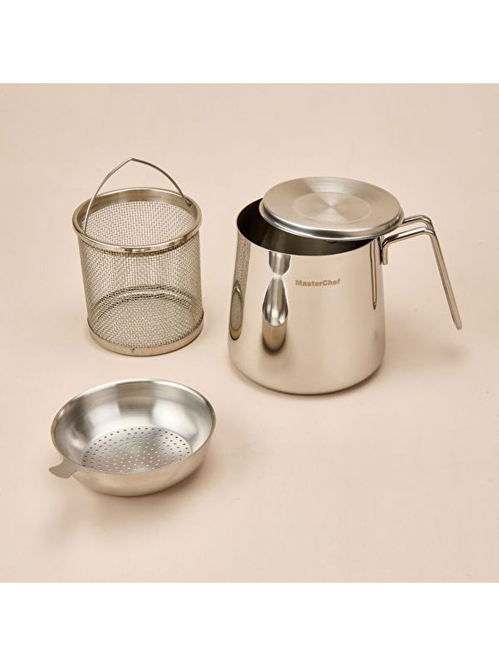 Kızartma Potu - Gri - 13x18 cm-1