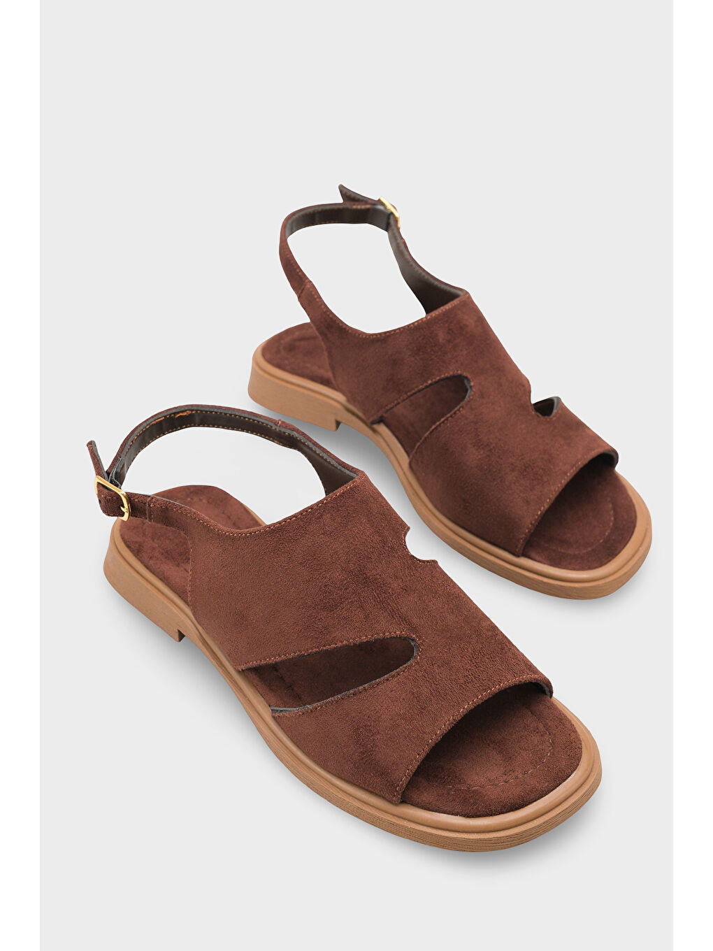 Kahverengi Emmie Kadın Sandalet-1