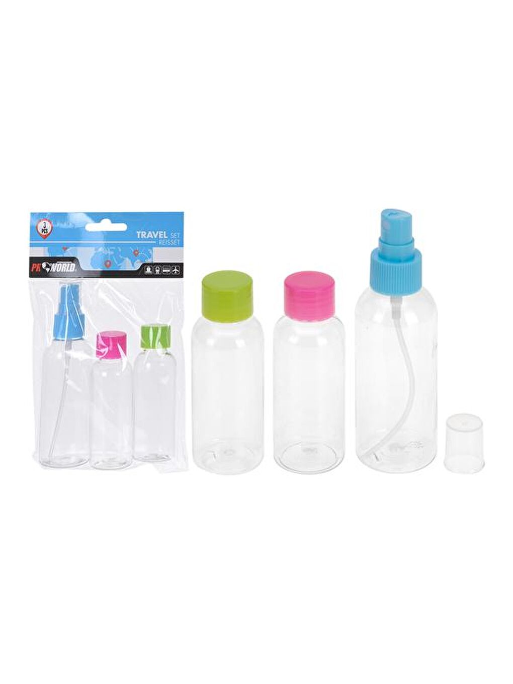 3 Parçalı Seyahat Seti