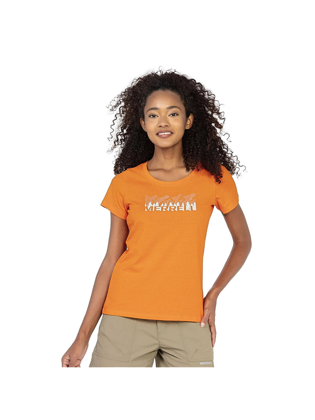 Tall Kadın Turuncu Tişört-2