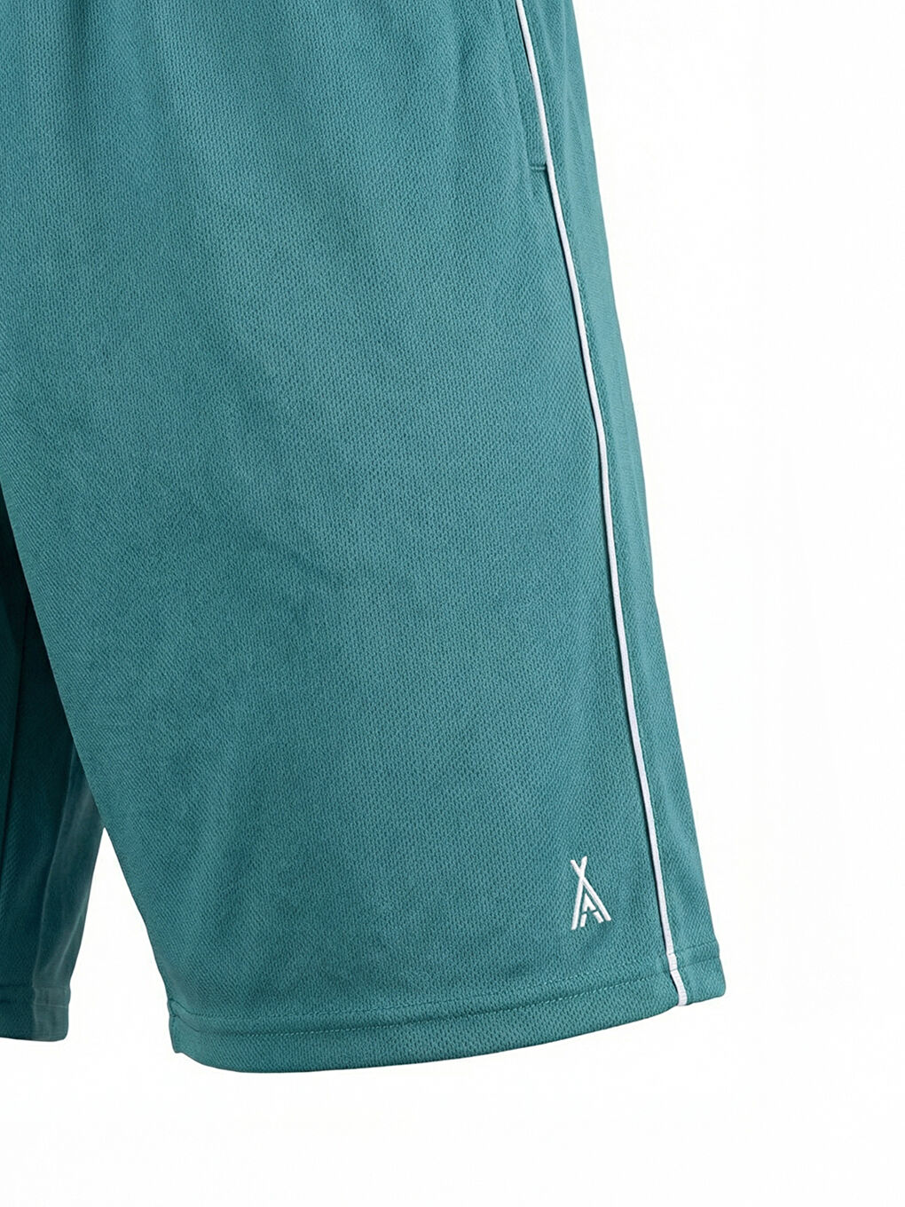 Turkuaz ORENDAHILL Erkek Spor Şort Hızlı Kuruyan Esnek Regular Fit Trim Biyeli Activewear-3