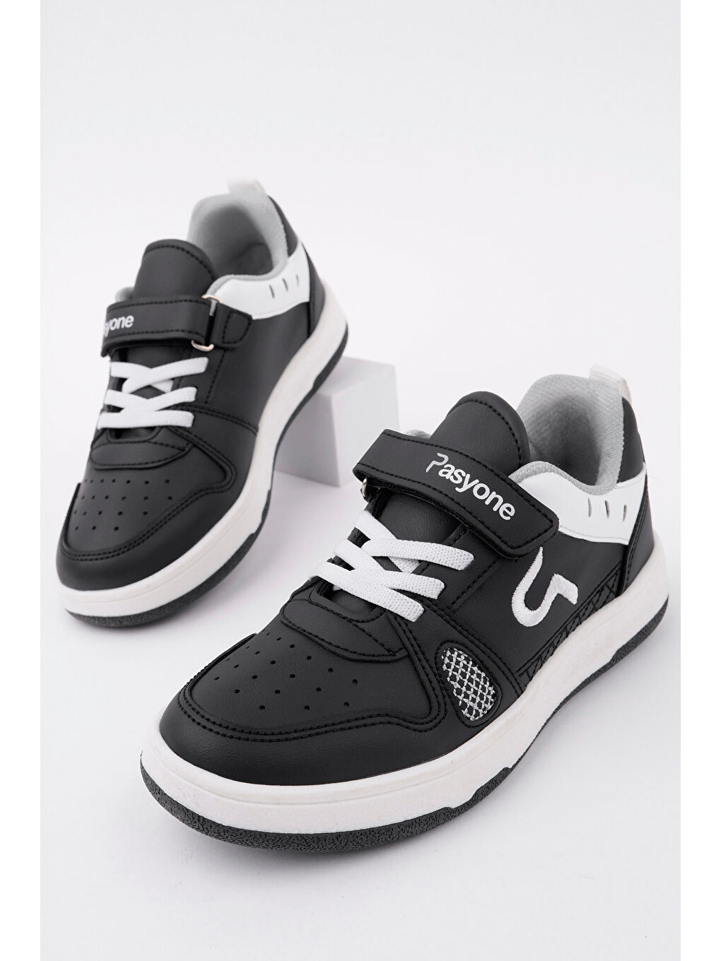 Siyah Çocuk Günlük Spor Ayakkabı-2