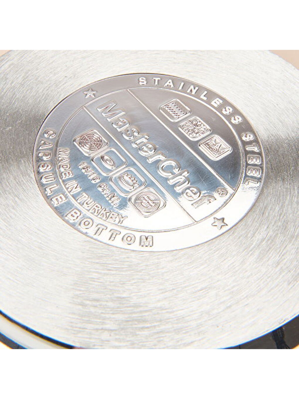 Paslanmaz Çelik Tencere - Gri - 20 cm-2