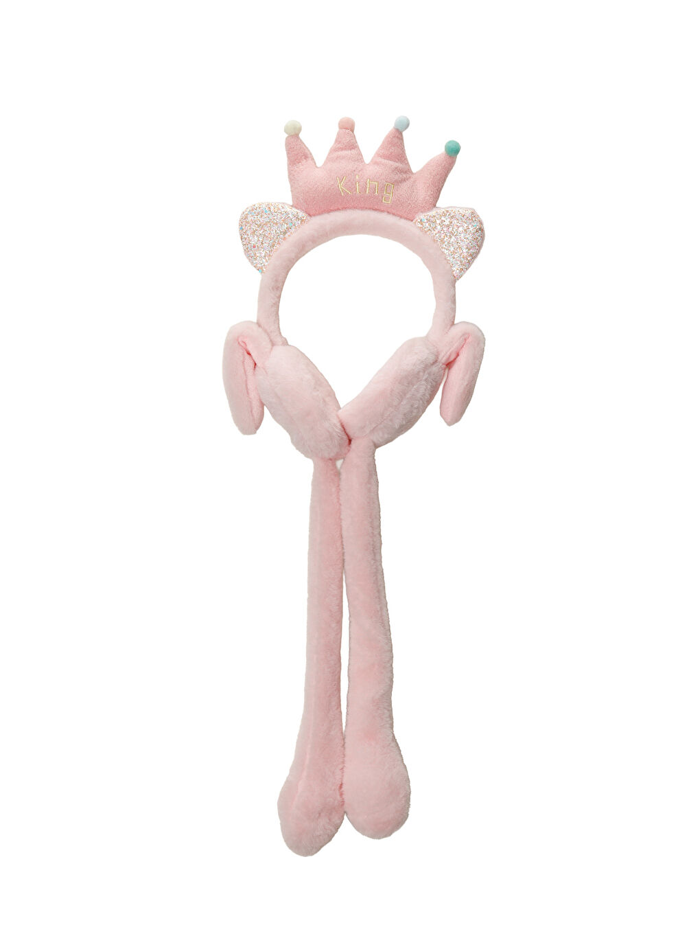 25CN CUTE EARMUFF 5PR Pembe Kız Çocuk Kulaklık