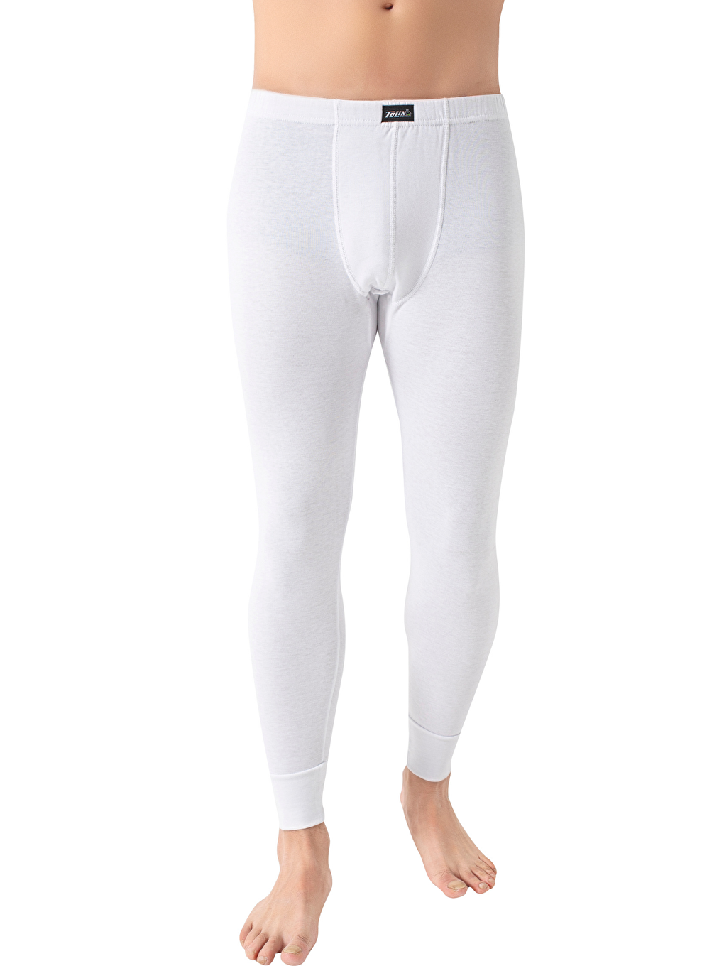 Erkek Uzun Kollu Termal İçlik Takım Beyaz  8190-2