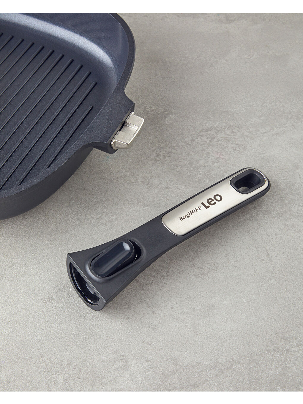 LEO Phantom Grill Tava 26 cm Siyah-3