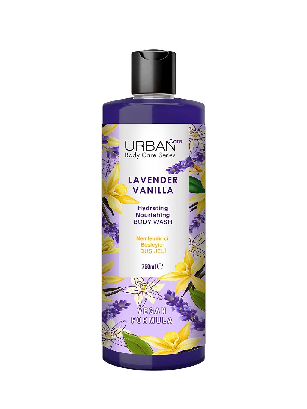 Urban Care Lavender & Vanilla Yenileyici ve Pürüzsüzleştirici Duş Jeli 750 ml - 1