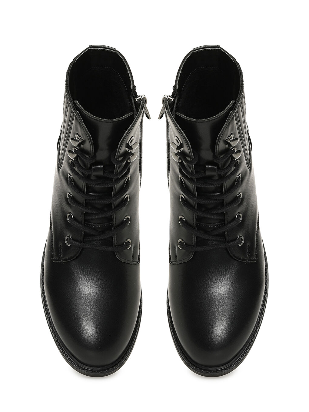 324075.Z 5PR Siyah Kadın Düz Bot-3