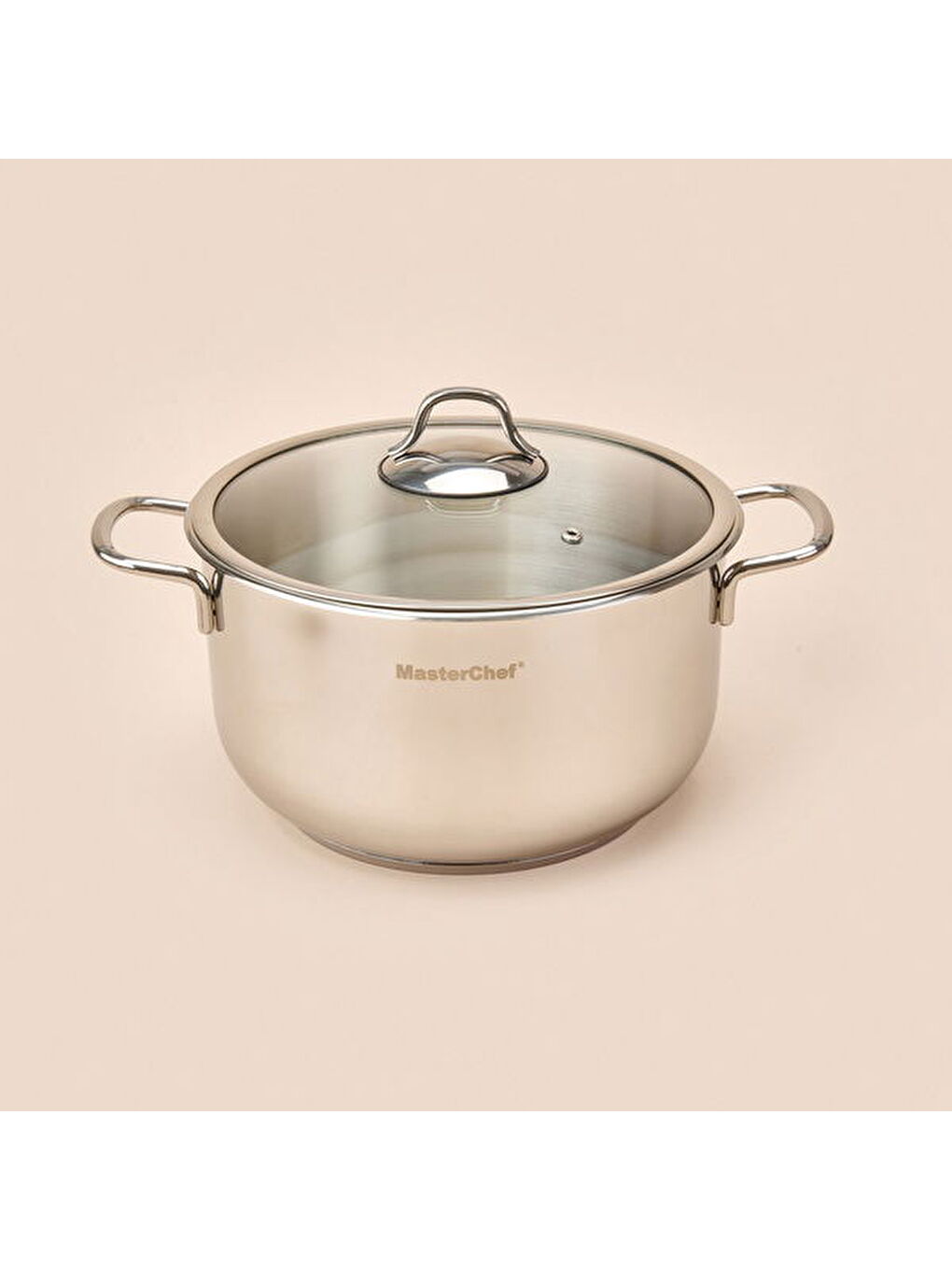 Paslanmaz Çelik Tencere - Gri - 24 cm