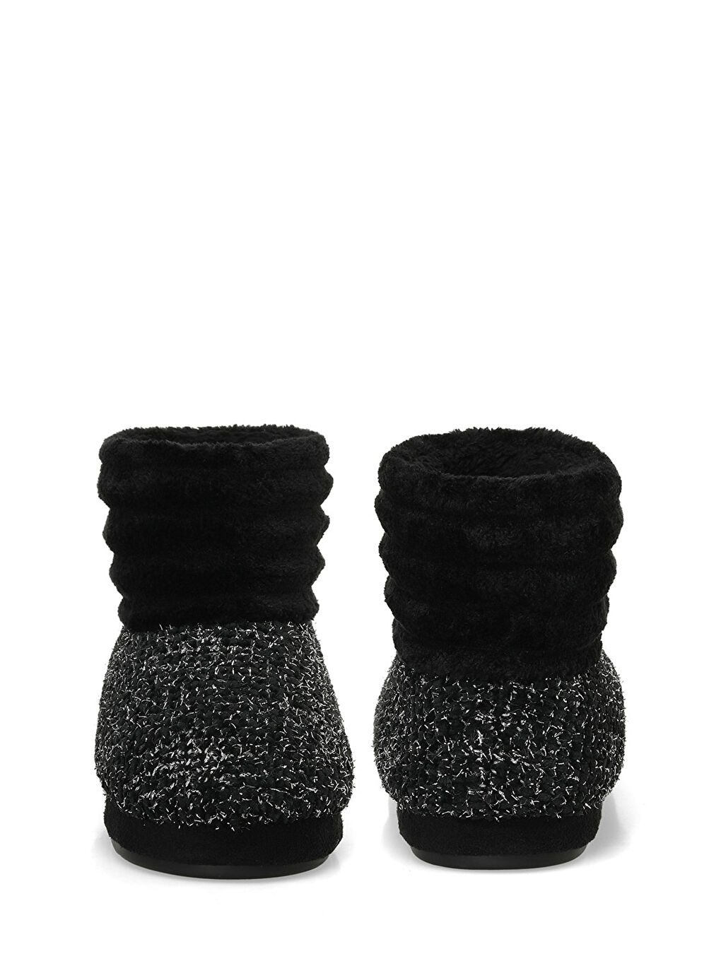 607089.Z4PR Siyah Kadın Panduf-4