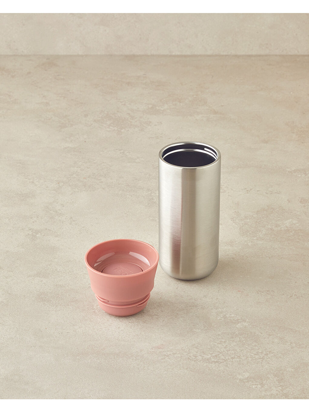 Leo Paslanmaz Çelik Termos 330 ml Pembe-1