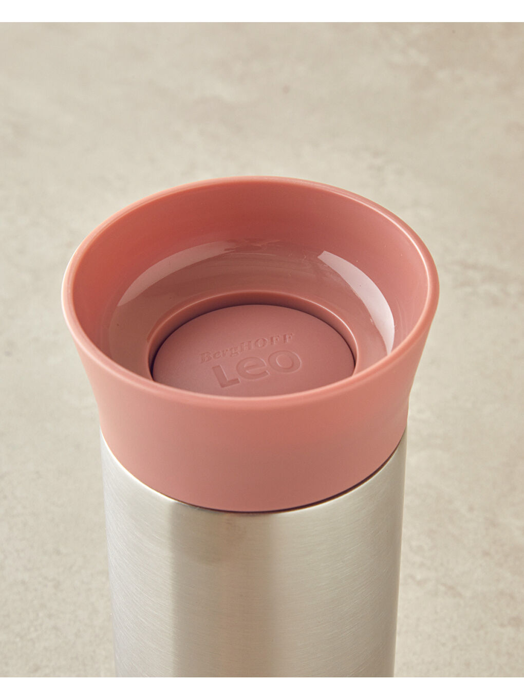 Leo Paslanmaz Çelik Termos 330 ml Pembe-2