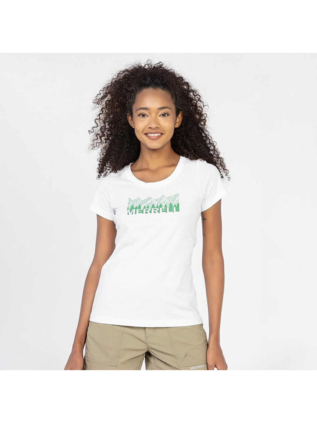 Tall Kadın Beyaz Tişört-1