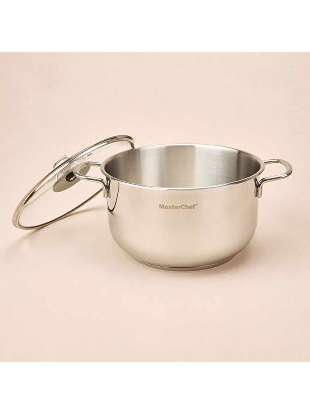 Paslanmaz Çelik Tencere - Gri - 24 cm-3