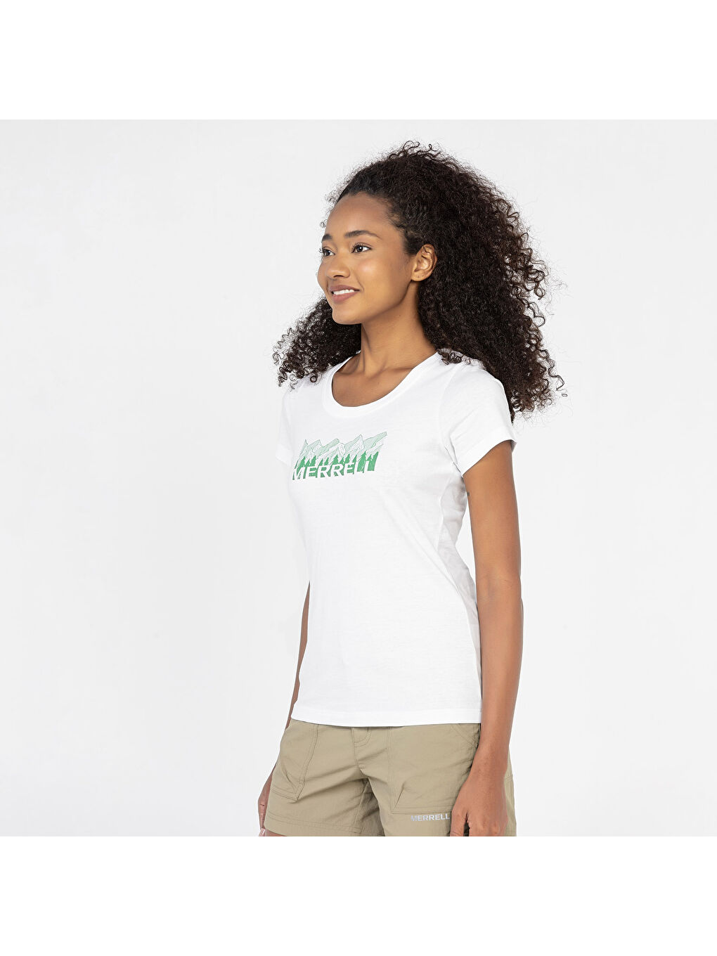 Tall Kadın Beyaz Tişört-2