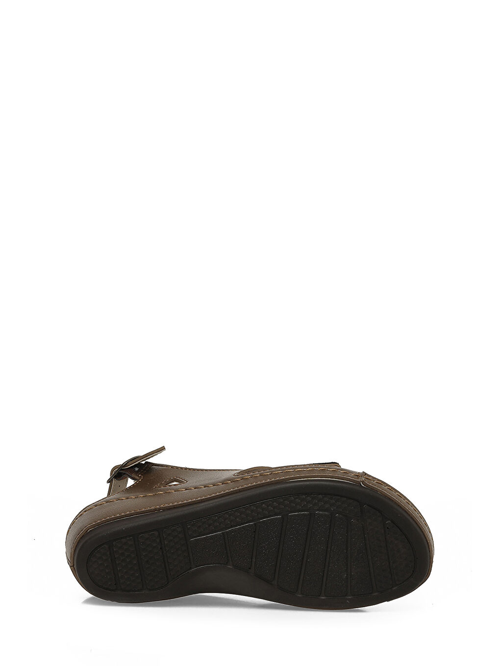 Sarı 167249.Z6FX Bronz Kadın Düz Sandalet-5