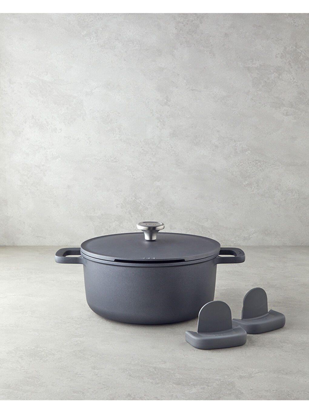 LEO Phantom Derin Tencere 28x13 cm Siyah