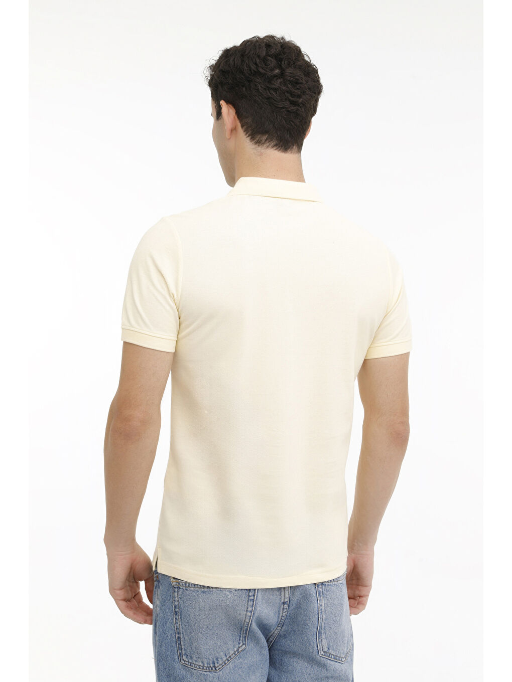 Kinetix Sarı M-SN328 T-SHIRT 4FX Açık Sarı Erkek Kısa Kol T-Shirt - 1