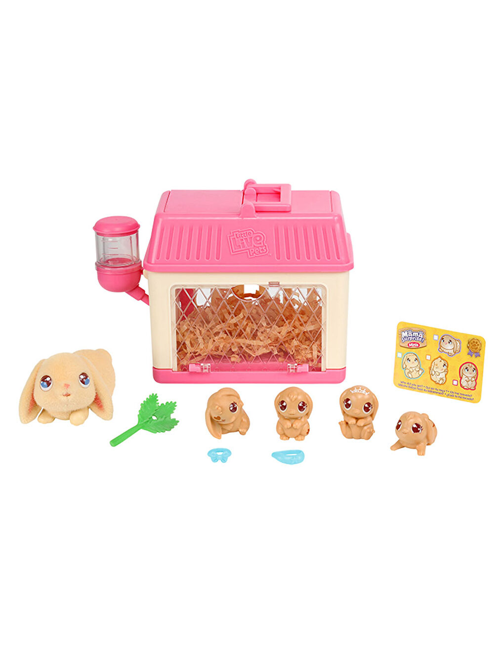 Anne ve Yavruları Mini Tavşan 26511-1