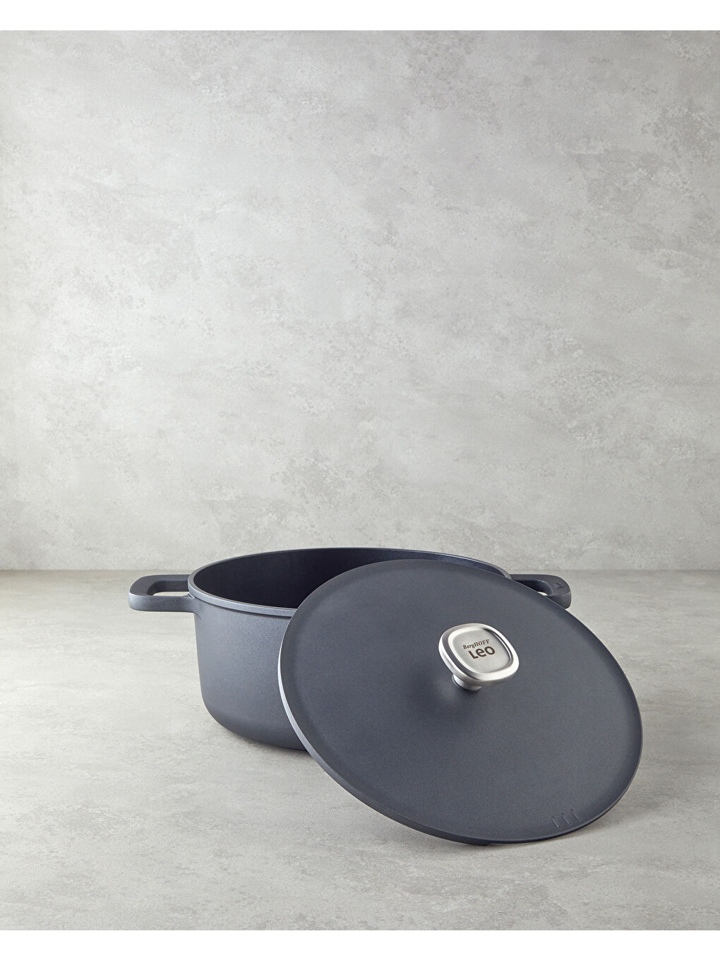 LEO Phantom Derin Tencere 28x13 cm Siyah-1