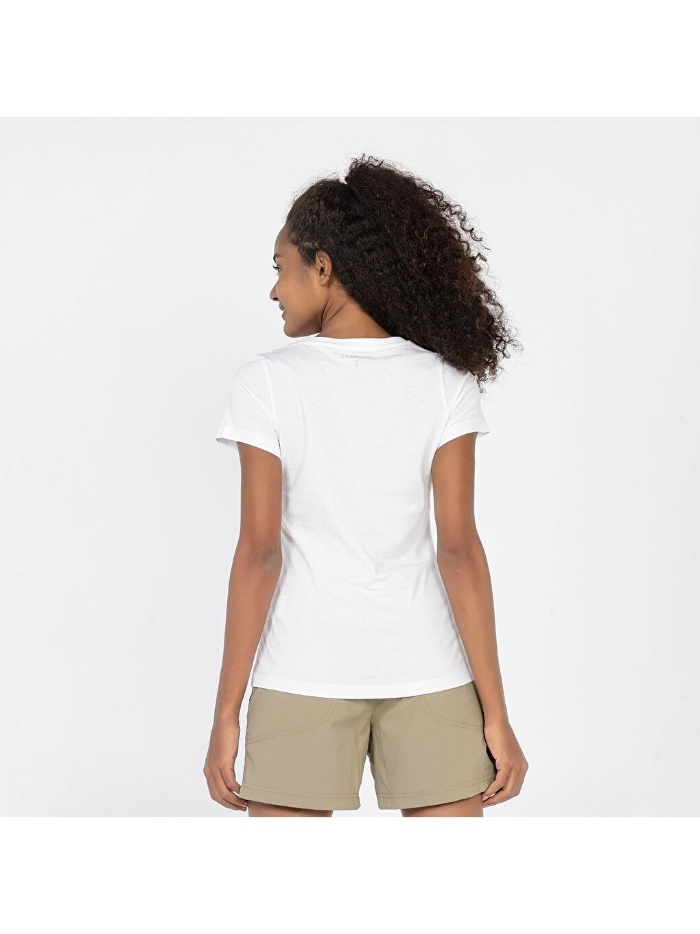 Tall Kadın Beyaz Tişört-4