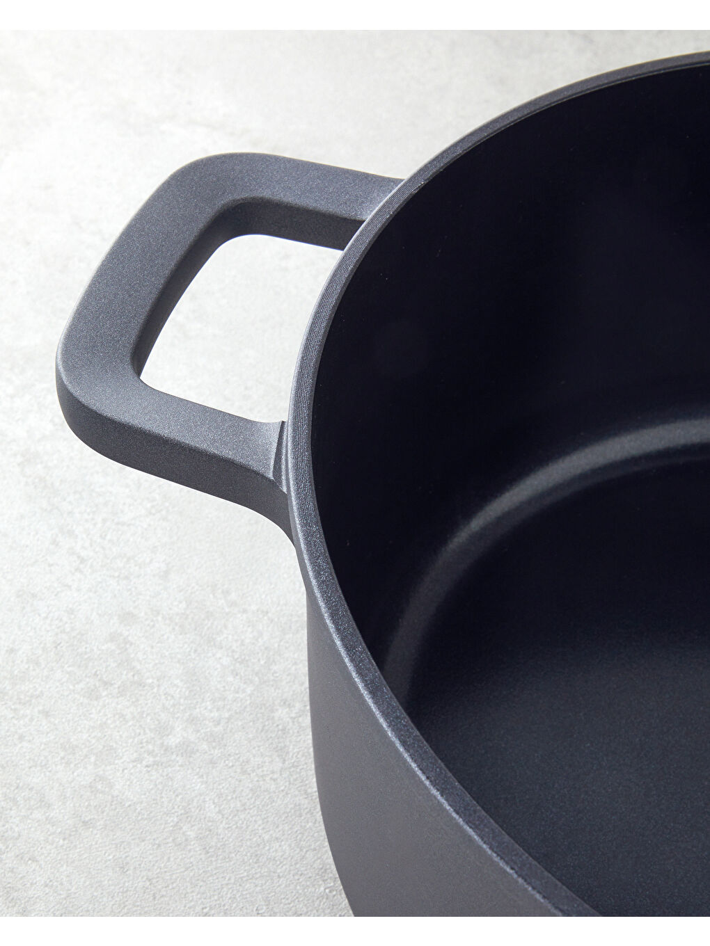 LEO Phantom Derin Tencere 28x13 cm Siyah-2