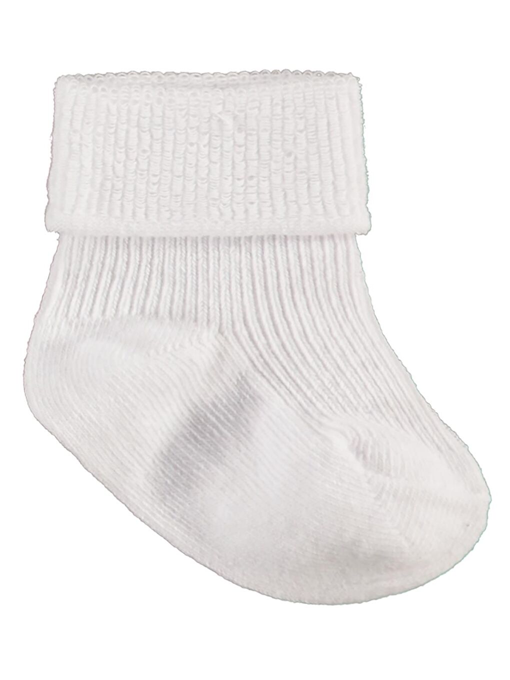 Beyaz Baby Classic Kıvrık 3'lü 6- Bebek Erkek Çorap Set - Standart 18 Ay-4