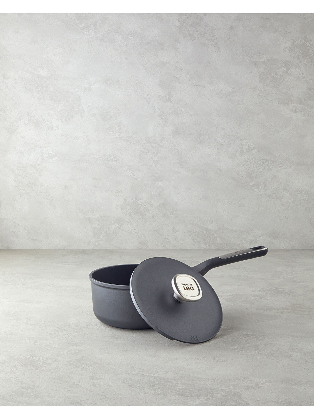 LEO Phantom Sos Tencere 18 cm Siyah-1