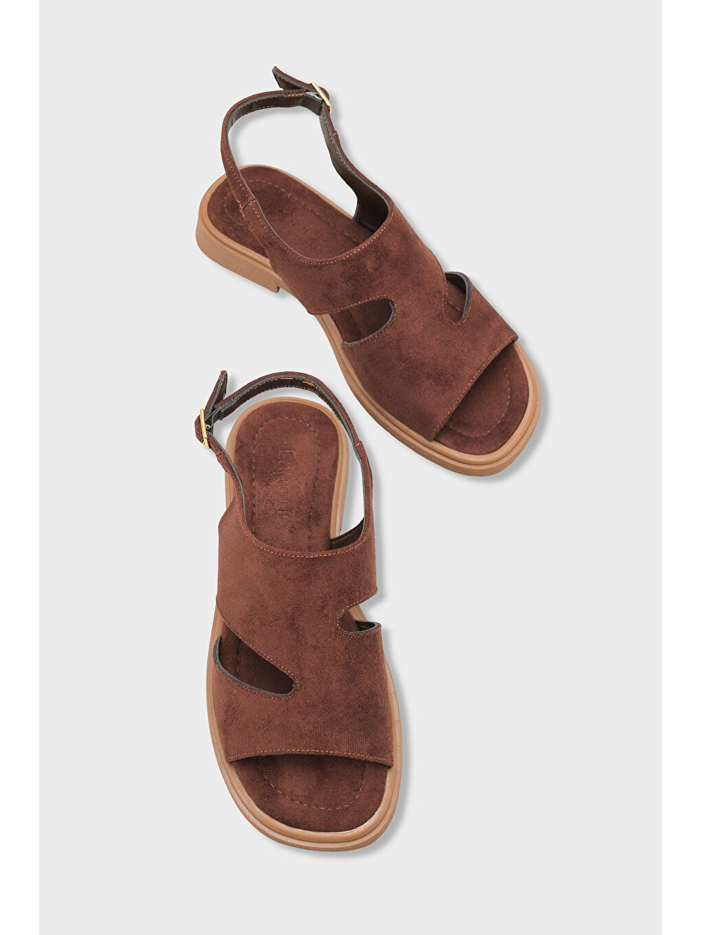 Kahverengi Emmie Kadın Sandalet-5