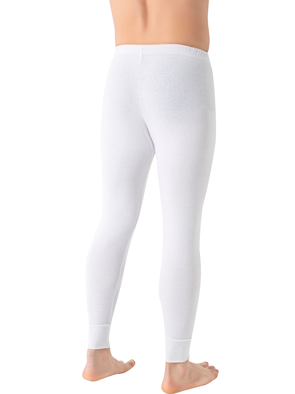 Erkek Uzun Kollu Termal İçlik Takım Beyaz  8190-3